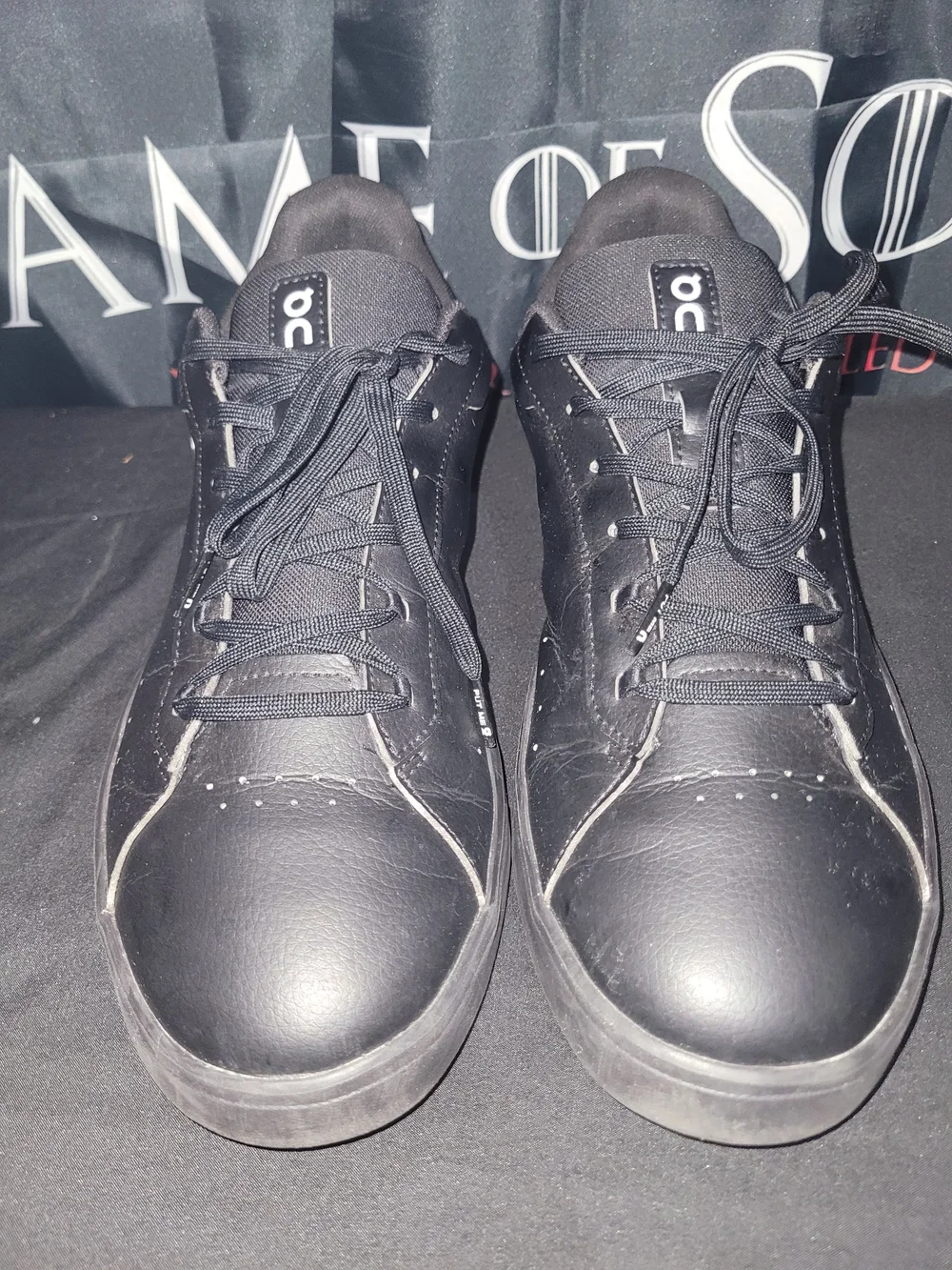 On Roger Advantage Men's Cloudnova Black Casual Sneaker